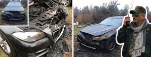 [VIDEO] Jak doszło do podpalenia BMW koło Sochaczewa? Poszkodowany, który poprosił o pomoc Krzysztofa Rutkowskiego, ujawnia szczegóły!