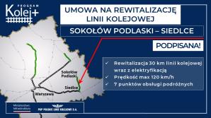 Do Ostrowi Mazowieckiej i Sokołowa Podlaskiego znów pojedziemy pociągiem