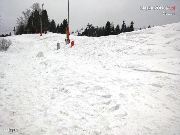 Wypadek na stoku narciarskim w Wiśle Malince!