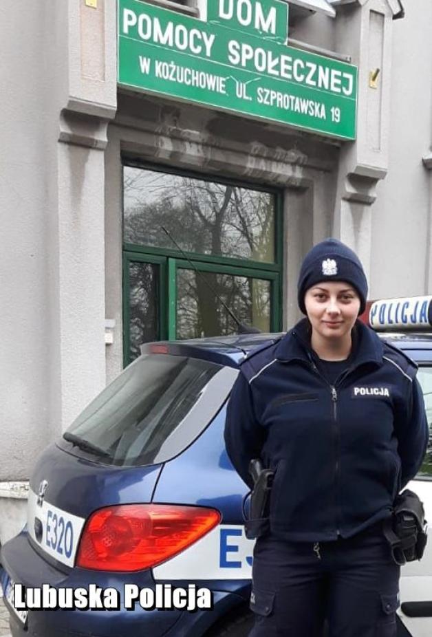 Lubuskie: Reakcja Policji i mieszkańców uchroniła mężczyznę przed wychłodzeniem