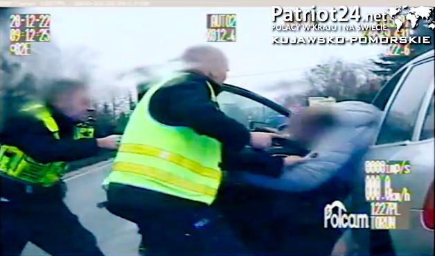 [VIDEO] Złodziej samochodów zatrzymany po pościgu