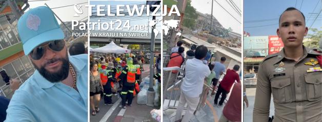 [VIDEO] Krzysztof Rutkowski otarł się o śmierć! Dramatyczne chwile  podczas trzęsienia ziemi w Bangkoku