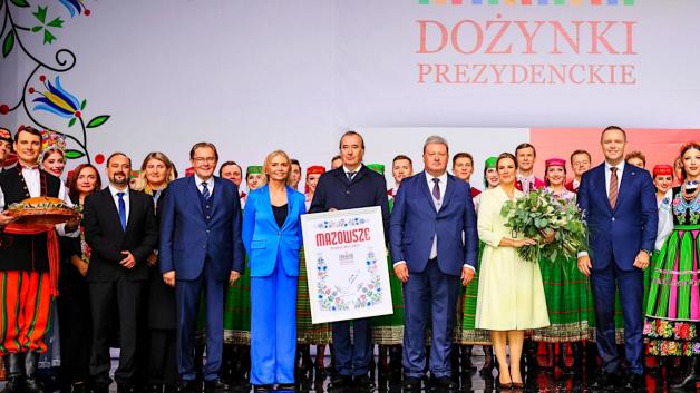 [VIDEO] Wielkie Święto Plonów w Pałacu Prezydenckim